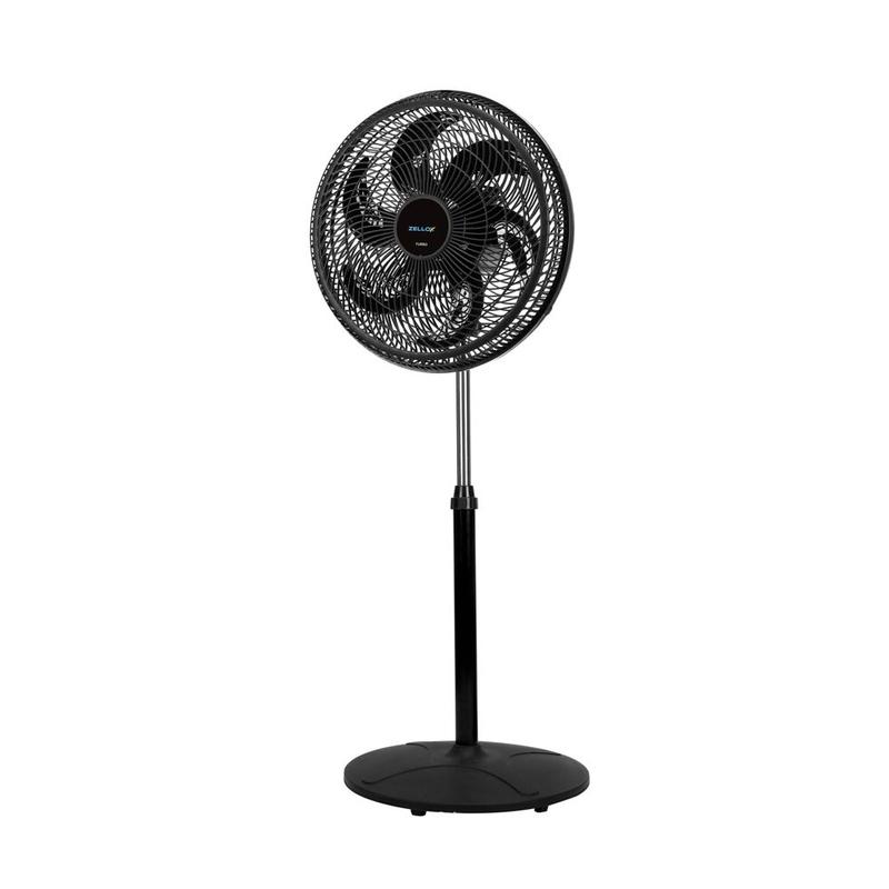 Ventilador Coluna Turbo Silencioso 40cm Zellox Zlx-40c 110v com 3